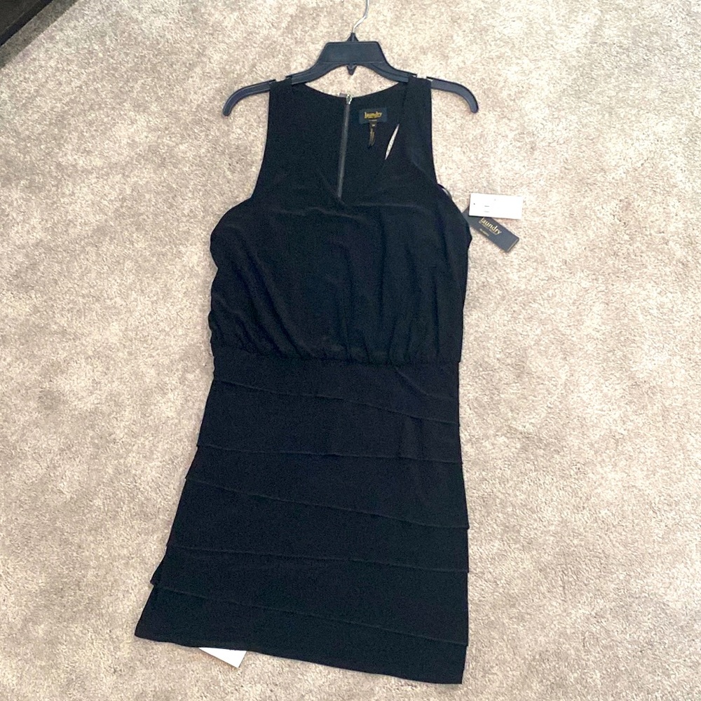 NWT Formal black dress; size 10; Lord and Taylor